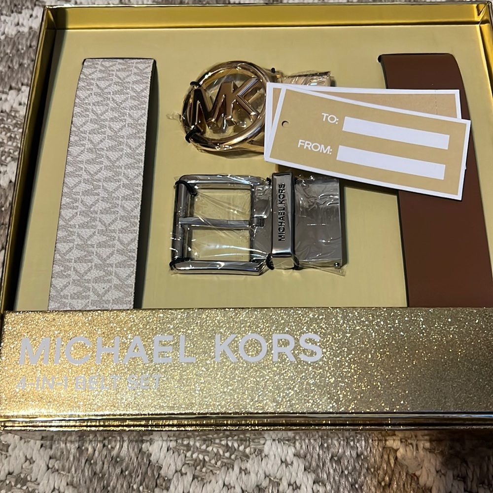 Michael Kors belt set